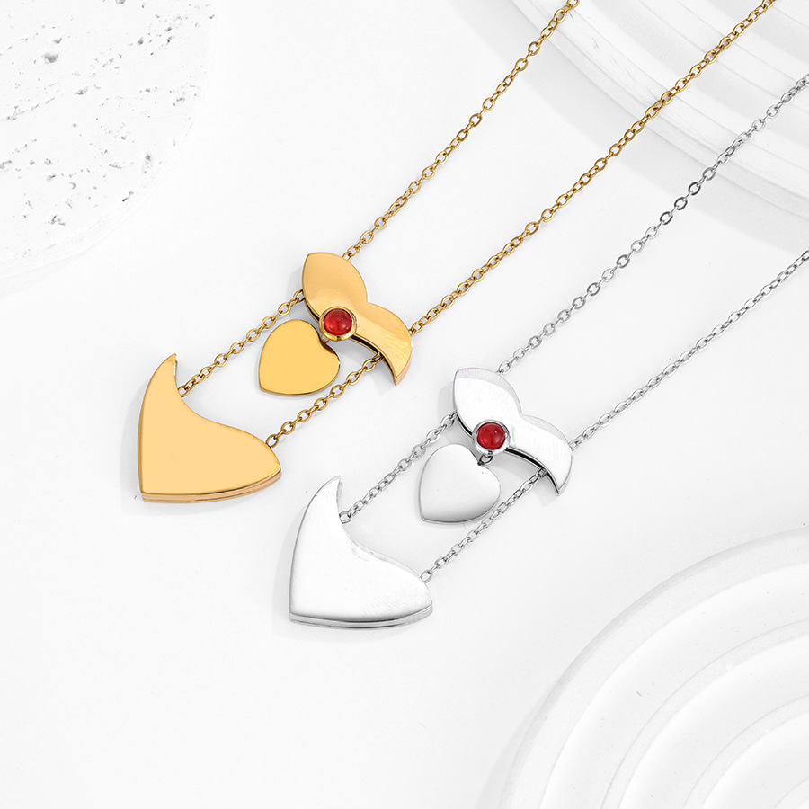 Letdiffery Personalized Heart  - огляд і ціна Birth Flower Necklace