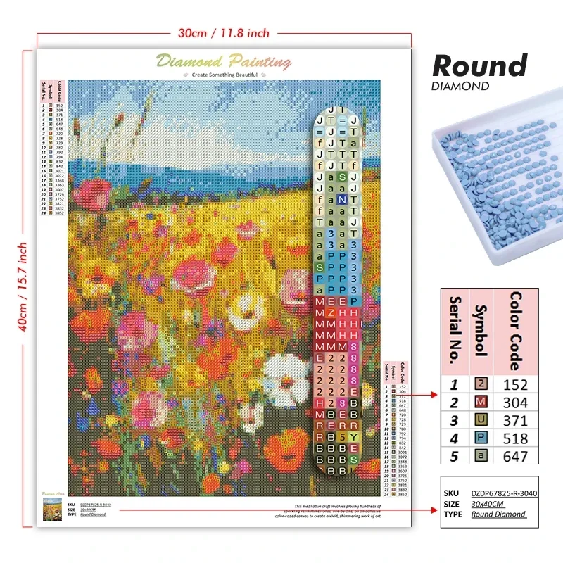 DIY 5D Full Round Drills Diamo - огляд і ціна Photo Mosaic Print