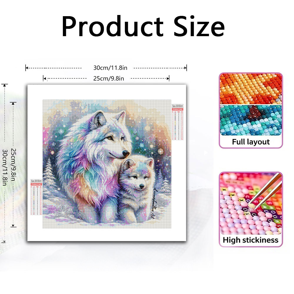 Animal Diamond Painting Comple - огляд і ціна Photo Mosaic Print
