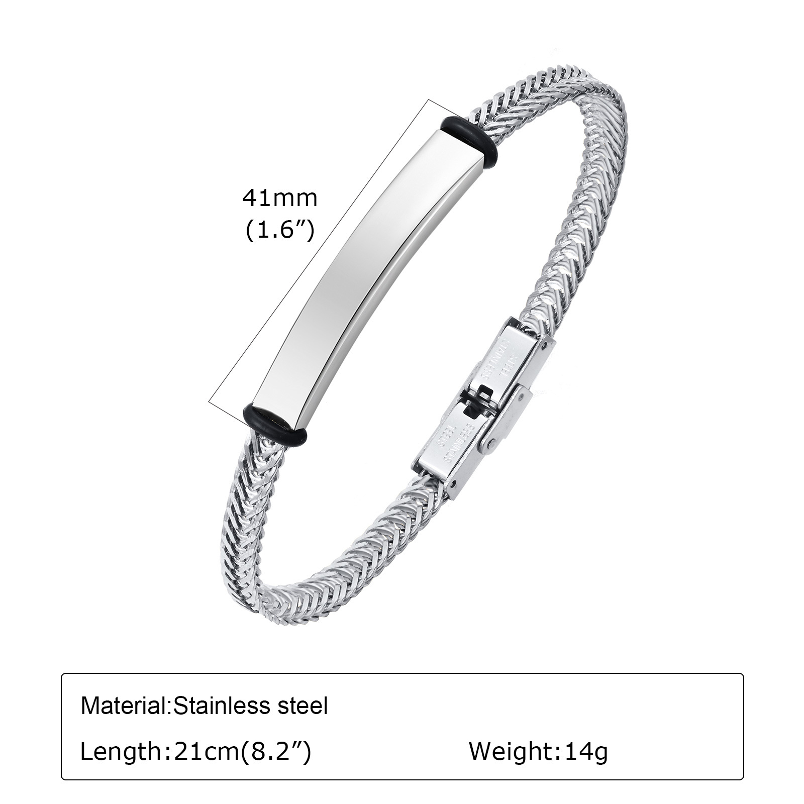 Vnox Personalized Bracelets fo - огляд і ціна Coordinates Bracelet