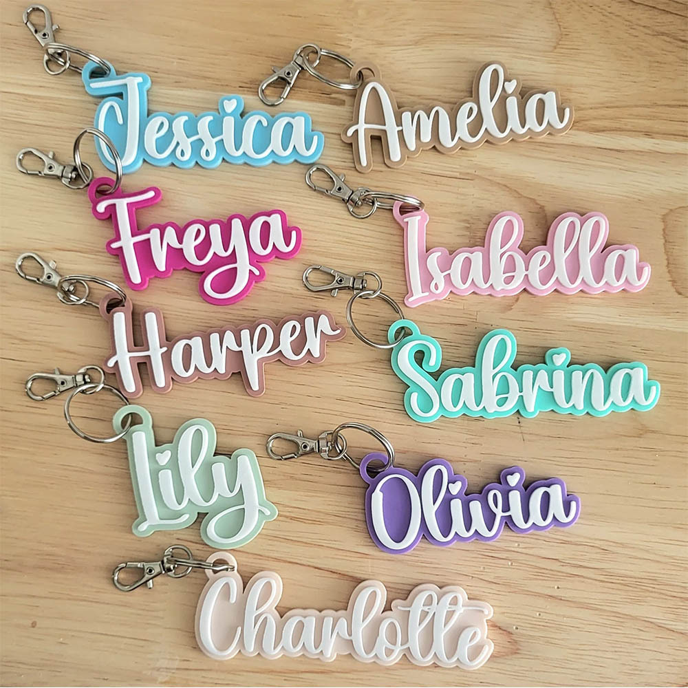 Acrylic Cute Fonts can Choose  - огляд і ціна Initial Ring Custom