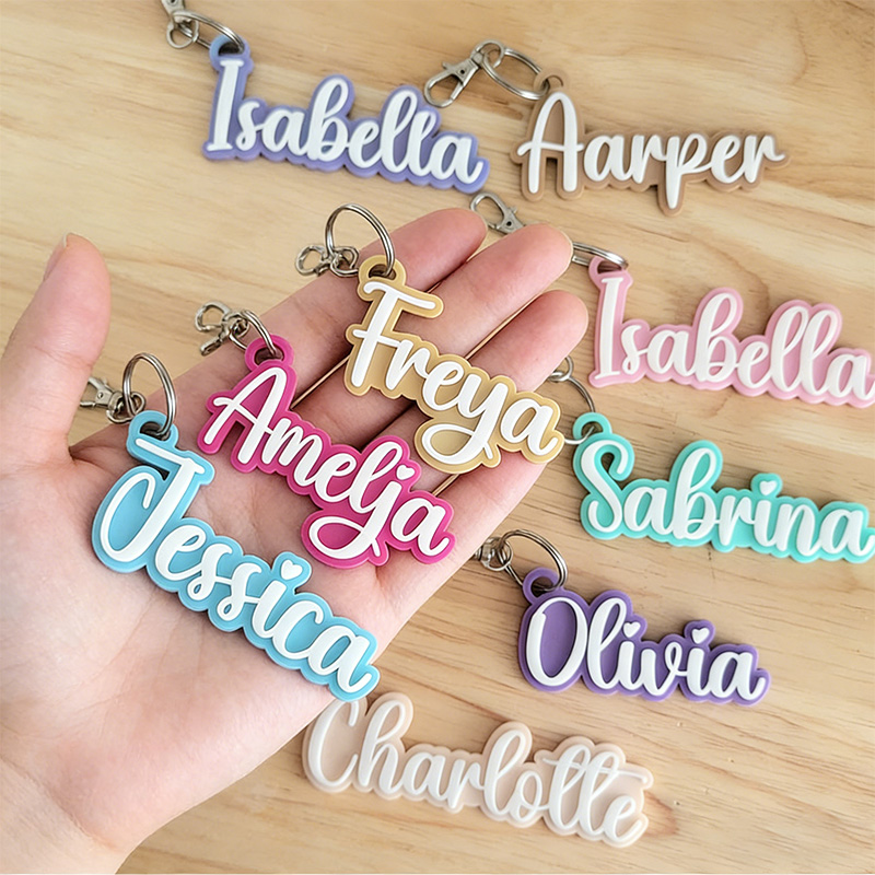 Acrylic Cute Fonts can Choose  - огляд і ціна Initial Ring Custom