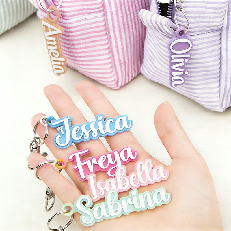 Acrylic Cute Fonts can Choose  - огляд і ціна Initial Ring Custom