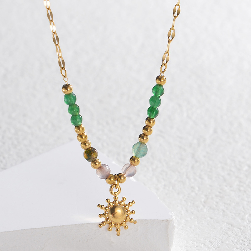 Fashion Trend Natural Stone Ne - огляд і ціна Birth Flower Necklace