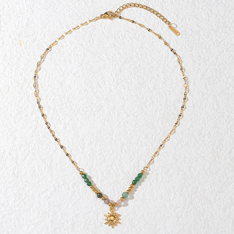 Fashion Trend Natural Stone Ne - огляд і ціна Birth Flower Necklace